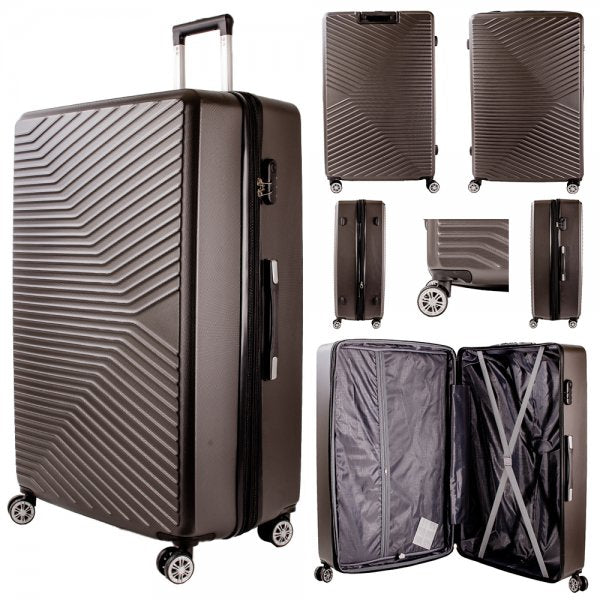 32'' LARGE TRAVEL TROLLEY SUITCASE WITH COMBINATION LOCK