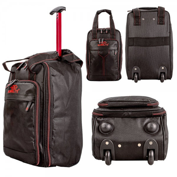 Underseat Cabin Bag Holdall on Wheels, 20L Bag - 40x20x25cm