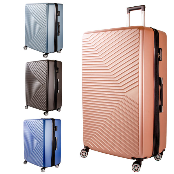 32'' LARGE TRAVEL TROLLEY SUITCASE WITH COMBINATION LOCK