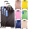 HARD SHELL 3 SET OF TRAVEL LUGGAGE THREE-PIECE SUITCASE SET